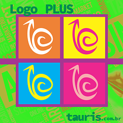 PLUS Criação Design de Logo Logotipo Marca 01 versão com alterações Ilimitadas + naming e slogan