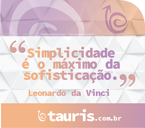 "Simplicidade é o máximo da sofisticação" Leonardo da Vinci - design de logotipos simplificação